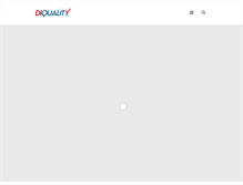 Tablet Screenshot of diquality.com